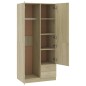 vidaXL Kleiderschrank Sonoma-Eiche 80x52x180 cm Holzwerkstoff vidaXL Kleiderschrank Sonoma-Eiche 80x52x180 cm Holzwerkstoff