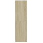 vidaXL Kleiderschrank Sonoma-Eiche 80x52x180 cm Holzwerkstoff vidaXL Kleiderschrank Sonoma-Eiche 80x52x180 cm Holzwerkstoff