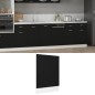 vidaXL Geschirrspülerblende Schwarz 45x3x67 cm Holzwerkstoff vidaXL Geschirrspülerblende Schwarz 45x3x67 cm Holzwerkstoff