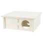 TRIXIE Nagerhaus mit 4 Kammern 30x12x30 cm Holz TRIXIE Nagerhaus mit 4 Kammern 30x12x30 cm Holz