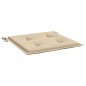 vidaXL Gartenstuhl-Kissen 2 Stk. Beige 50x50x3 cm Oxford-Gewebe vidaXL Gartenstuhl-Kissen 2 Stk. Beige 50x50x3 cm Oxford-Gewebe