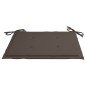 vidaXL Gartenstuhl-Kissen 4 Stk. Taupe 40x40x3 cm Oxford-Gewebe vidaXL Gartenstuhl-Kissen 4 Stk. Taupe 40x40x3 cm Oxford-Gewebe
