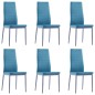 vidaXL 7-tlg. Essgruppe Blau vidaXL 7-tlg. Essgruppe Blau