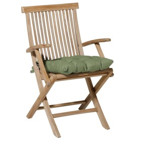 Madison Sitzkissen Toscane Basic 46x46 cm Grün