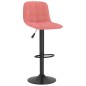 vidaXL Barhocker 2 Stk. Rosa Samt vidaXL Barhocker 2 Stk. Rosa Samt