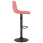 vidaXL Barhocker 2 Stk. Rosa Samt vidaXL Barhocker 2 Stk. Rosa Samt