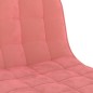 vidaXL Barhocker 2 Stk. Rosa Samt vidaXL Barhocker 2 Stk. Rosa Samt