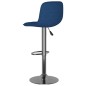 vidaXL Barhocker 2 Stk. Blau Stoff vidaXL Barhocker 2 Stk. Blau Stoff