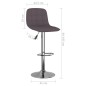 vidaXL Barhocker 2 Stk. Taupe Stoff vidaXL Barhocker 2 Stk. Taupe Stoff