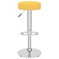 vidaXL Barhocker 2 Stk. Senfgelb Stoff vidaXL Barhocker 2 Stk. Senfgelb Stoff