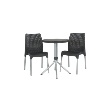 Keter Bistro-Set Chelsea Graphit 223562  