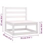 10-tlg. Garten-Lounge-Set mit Kissen Kiefer Massivholz 10-tlg. Garten-Lounge-Set mit Kissen Kiefer Massivholz