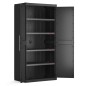 Keter Lagerschrank Detroit Hoch XL Schwarz Keter Lagerschrank Detroit Hoch XL Schwarz