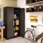 Keter Lagerschrank Detroit Hoch XL Schwarz Keter Lagerschrank Detroit Hoch XL Schwarz