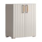 Keter Aufbewahrungsschrank Niedrig Groove Beige und Sandfarben Keter Aufbewahrungsschrank Niedrig Groove Beige und Sandfarben