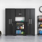 Keter Lagerschrank Detroit Hoch Schwarz Keter Lagerschrank Detroit Hoch Schwarz