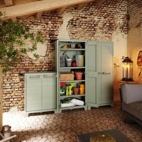 Keter Gartenschrank mit Böden Planet Jadegrün