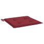 vidaXL Gartenstuhl-Kissen 2 Stk. Weinrot 40x40x3 cm Oxford-Gewebe vidaXL Gartenstuhl-Kissen 2 Stk. Weinrot 40x40x3 cm Oxford-Gewebe