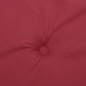 vidaXL Gartenstuhl-Kissen 2 Stk. Weinrot 40x40x3 cm Oxford-Gewebe vidaXL Gartenstuhl-Kissen 2 Stk. Weinrot 40x40x3 cm Oxford-Gewebe