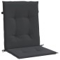 vidaXL Gartenstuhlauflagen für Niedriglehner 6 Stk. Schwarz 100x50x3cm vidaXL Gartenstuhlauflagen für Niedriglehner 6 Stk. Schwarz 100x50x3cm