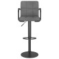 vidaXL Barhocker 2 Stk. Hellgrau Stoff vidaXL Barhocker 2 Stk. Hellgrau Stoff