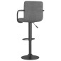 vidaXL Barhocker 2 Stk. Hellgrau Stoff vidaXL Barhocker 2 Stk. Hellgrau Stoff