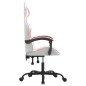 vidaXL Gaming-Stuhl Weiß und Rosa Kunstleder vidaXL Gaming-Stuhl Weiß und Rosa Kunstleder