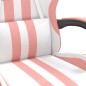 vidaXL Gaming-Stuhl Weiß und Rosa Kunstleder vidaXL Gaming-Stuhl Weiß und Rosa Kunstleder