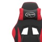 vidaXL Gaming-Stuhl Schwarz und Rot Kunstleder vidaXL Gaming-Stuhl Schwarz und Rot Kunstleder