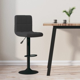 vidaXL Barhocker Schwarz Samt 