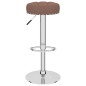 vidaXL Barhocker 2 Stk. Braun Stoff vidaXL Barhocker 2 Stk. Braun Stoff