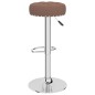 vidaXL Barhocker 2 Stk. Braun Stoff vidaXL Barhocker 2 Stk. Braun Stoff