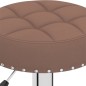 vidaXL Barhocker 2 Stk. Braun Stoff vidaXL Barhocker 2 Stk. Braun Stoff
