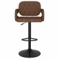 vidaXL Barhocker 2 Stk. Braun Stoff vidaXL Barhocker 2 Stk. Braun Stoff