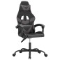 vidaXL Gaming-Stuhl Drehbar Schwarz und Grau Kunstleder vidaXL Gaming-Stuhl Drehbar Schwarz und Grau Kunstleder