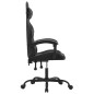 vidaXL Gaming-Stuhl Drehbar Schwarz und Grau Kunstleder vidaXL Gaming-Stuhl Drehbar Schwarz und Grau Kunstleder