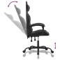 vidaXL Gaming-Stuhl Drehbar Schwarz und Grau Kunstleder vidaXL Gaming-Stuhl Drehbar Schwarz und Grau Kunstleder