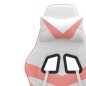 vidaXL Gaming-Stuhl mit Fußstütze Drehbar Weiß & Rosa Kunstleder vidaXL Gaming-Stuhl mit Fußstütze Drehbar Weiß & Rosa Kunstleder
