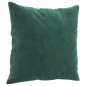 vidaXL 3-Sitzer-Sofa mit Zierkissen Dunkelgrün 180 cm Samt vidaXL 3-Sitzer-Sofa mit Zierkissen Dunkelgrün 180 cm Samt