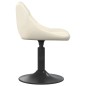 vidaXL Esszimmerstühle 4 Stk. Drehbar Creme Samt vidaXL Esszimmerstühle 4 Stk. Drehbar Creme Samt