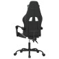 vidaXL Gaming-Stuhl Drehbar Schwarz und Weiß Kunstleder vidaXL Gaming-Stuhl Drehbar Schwarz und Weiß Kunstleder
