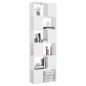 vidaXL Bücherregal Raumteiler Weiß 60x24x186 cm vidaXL Bücherregal Raumteiler Weiß 60x24x186 cm