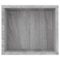 vidaXL TV-Wandschrank Grau Sonoma 100x30x26,5 cm Holzwerkstoff vidaXL TV-Wandschrank Grau Sonoma 100x30x26,5 cm Holzwerkstoff