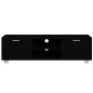 vidaXL TV-Schrank Schwarz 140x40,5x35 cm Holzwerkstoff vidaXL TV-Schrank Schwarz 140x40,5x35 cm Holzwerkstoff