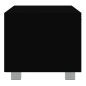 vidaXL TV-Schrank Schwarz 140x40,5x35 cm Holzwerkstoff vidaXL TV-Schrank Schwarz 140x40,5x35 cm Holzwerkstoff