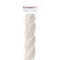 vidaXL Arbeitsseil Weiß 16 mm 100 m Polypropylen vidaXL Arbeitsseil Weiß 16 mm 100 m Polypropylen