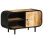 vidaXL TV-Schrank 90x30x48 cm Raues Mangoholz vidaXL TV-Schrank 90x30x48 cm Raues Mangoholz