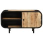 vidaXL TV-Schrank 90x30x48 cm Raues Mangoholz vidaXL TV-Schrank 90x30x48 cm Raues Mangoholz