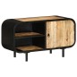 vidaXL TV-Schrank 90x30x48 cm Raues Mangoholz vidaXL TV-Schrank 90x30x48 cm Raues Mangoholz