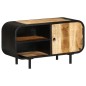vidaXL TV-Schrank 90x30x48 cm Raues Mangoholz vidaXL TV-Schrank 90x30x48 cm Raues Mangoholz